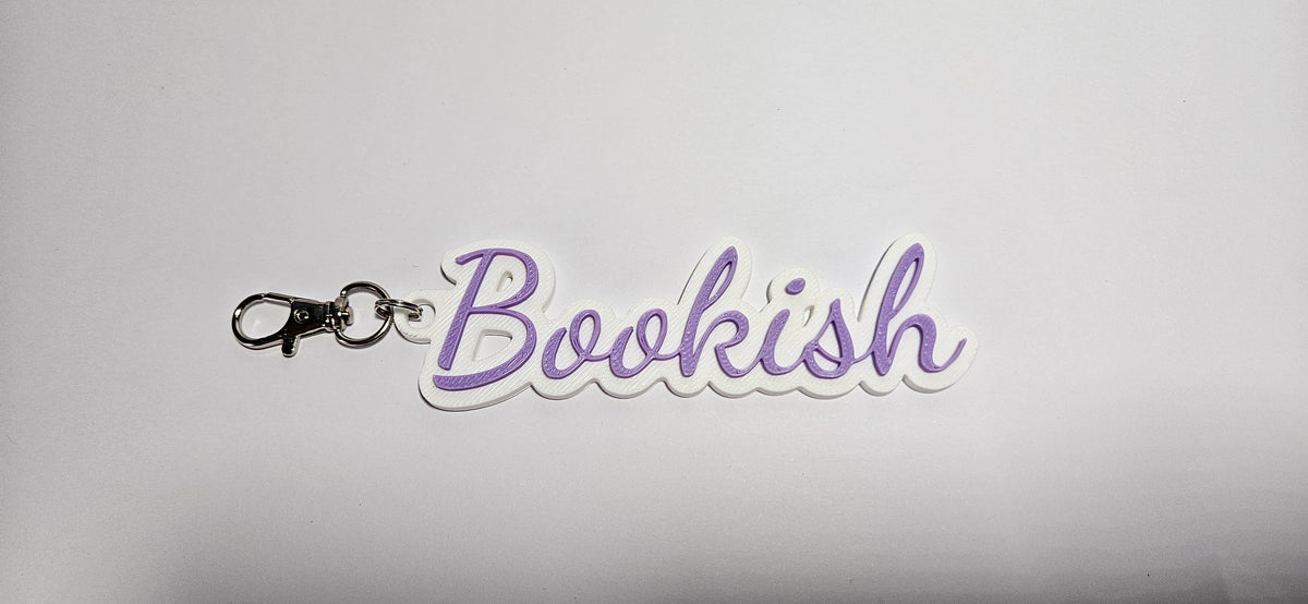 Bookish Keychain