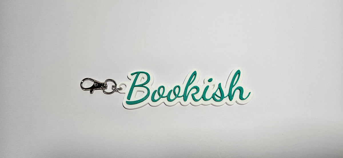 Bookish Keychain