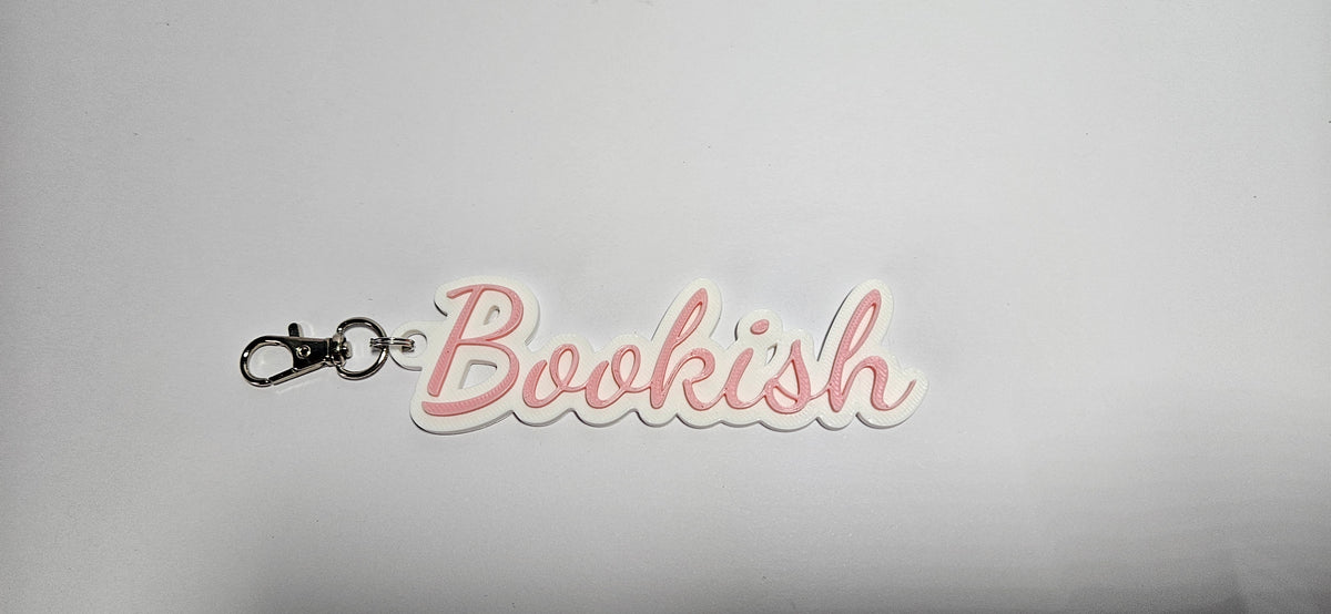 Bookish Keychain