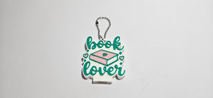 Book Lover Can Tab Opener Keychain
